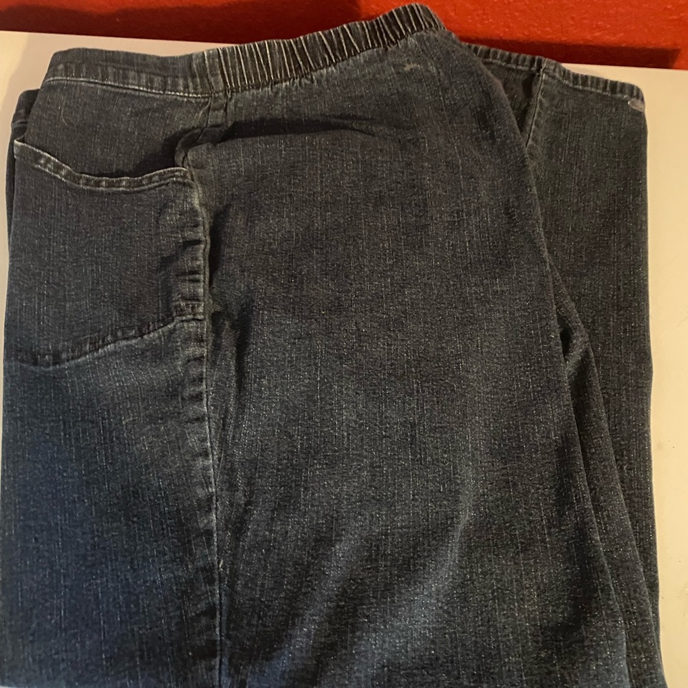 Just My Size dark blue jeans